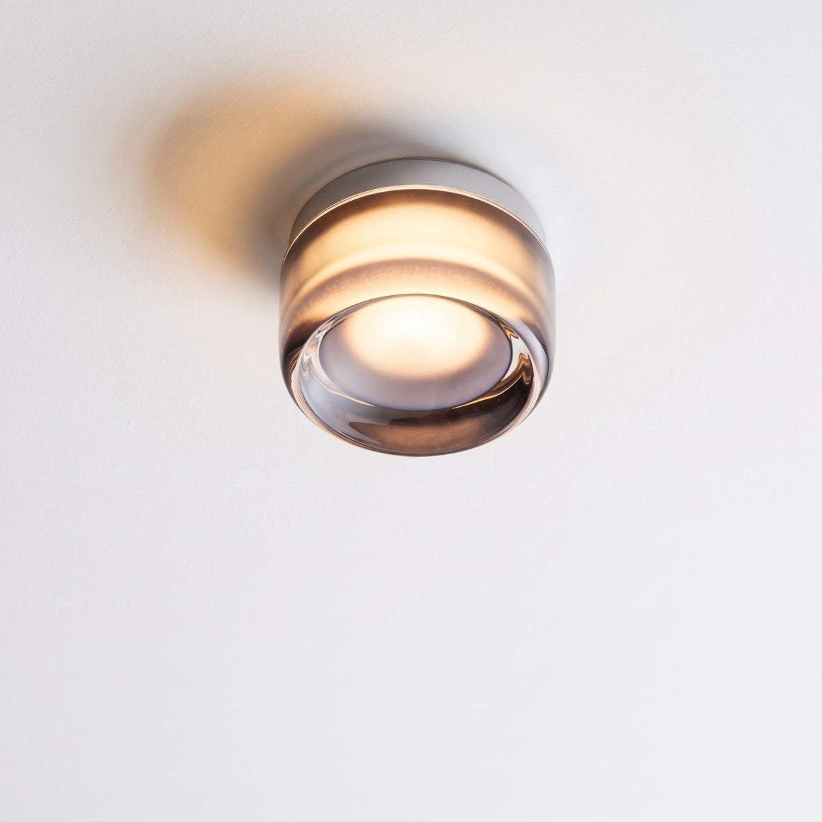 Acrylic Jelly Wall Lamp with Swirled LED Shade Design - Wall Light Fixtures - Grey - Seravelle Home