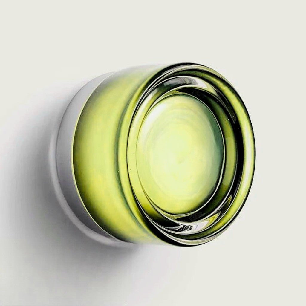 Acrylic Jelly Wall Lamp with Swirled LED Shade Design - Wall Light Fixtures - Green - Seravelle Home