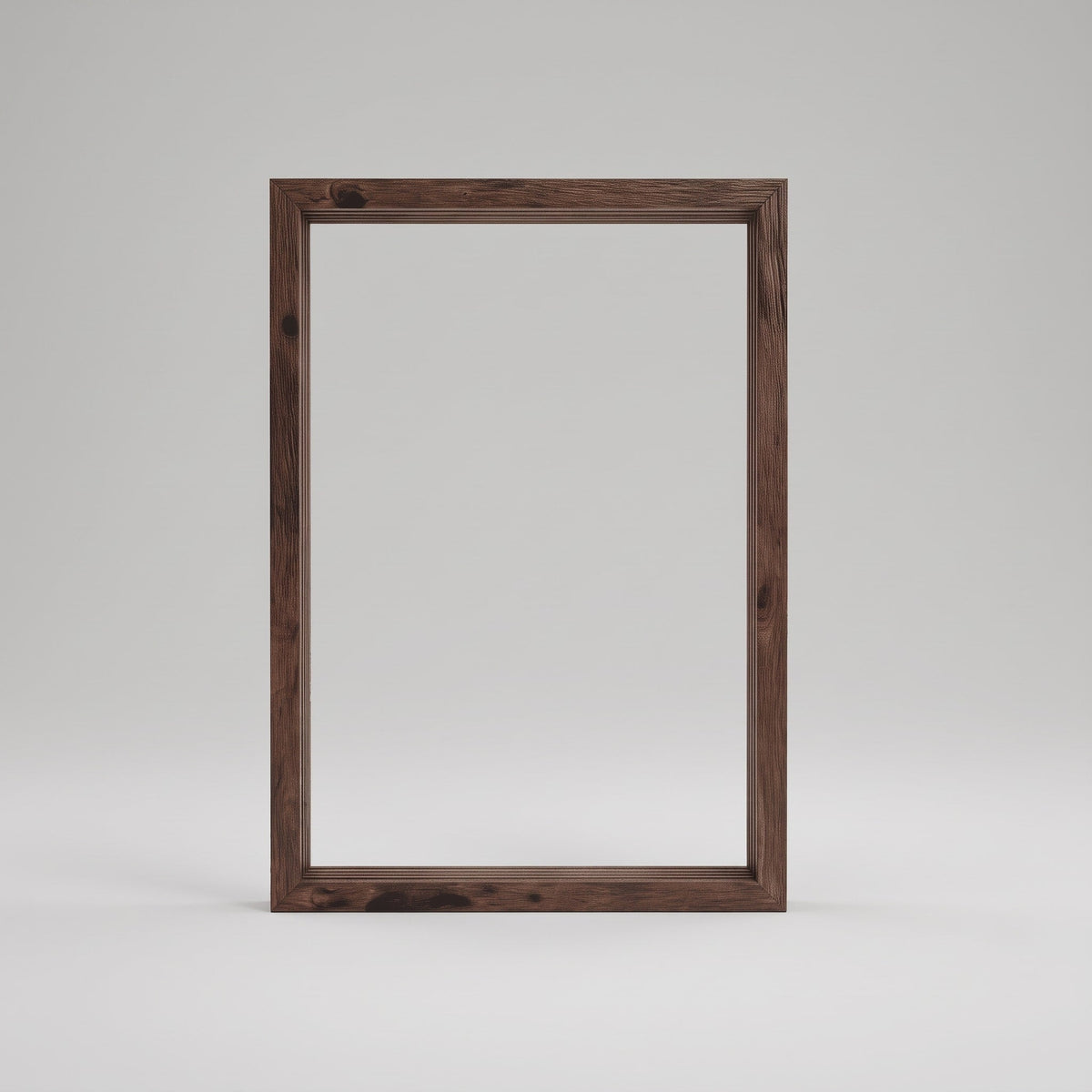Handprint Keepsake Photo Frame with Glass Display Panel - Picture Frames - Brown - Seravelle Home