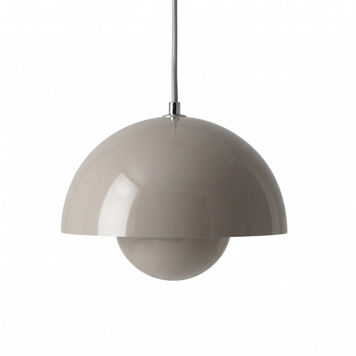 Scandinavian Retro Dome Pendant Light - Pendant Light Fixtures - Grey - Seravelle Home