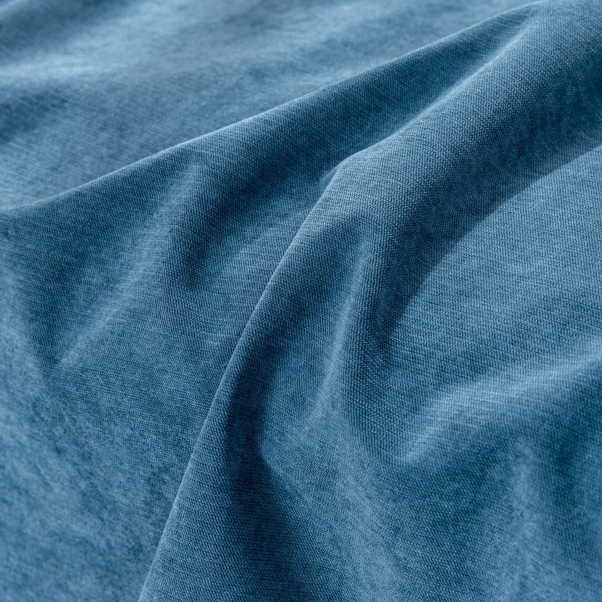 Soft Draped Sofa Throw Cover for Lounges and Couches - Slipcovers - Blue - Seravelle Home