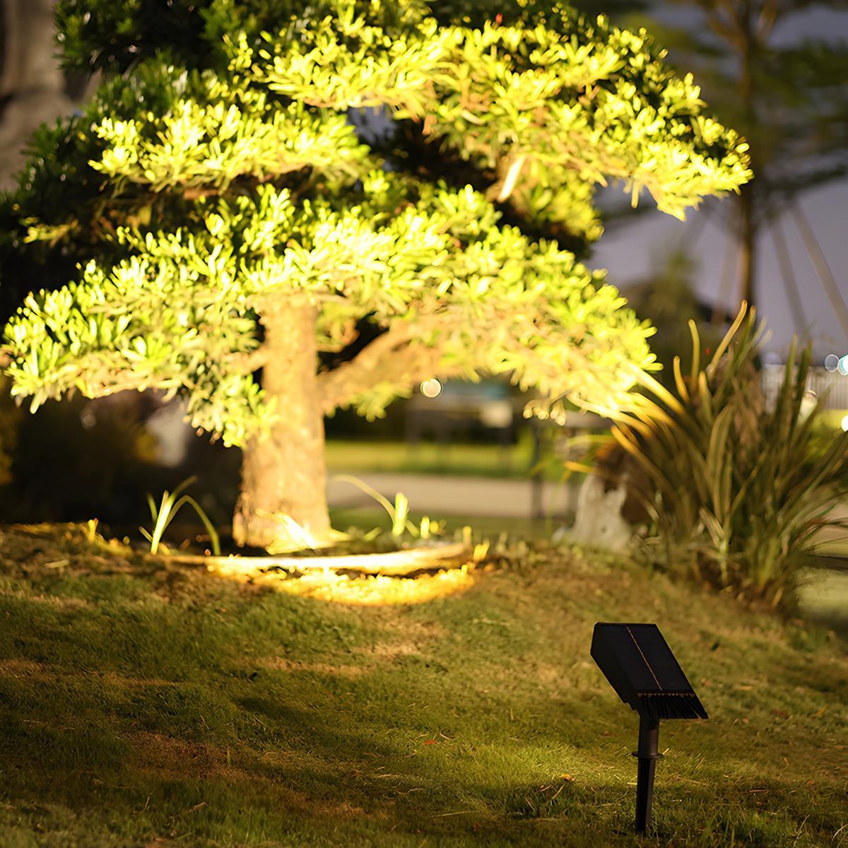 Solar LED Spike Spotlight Waterproof Outdoor Garden Landscape Light - Flood & Spot Lights - Seravelle Home