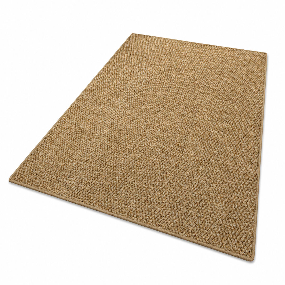 Woven Jute-Look Entrance Rug for Hallway and Living Room