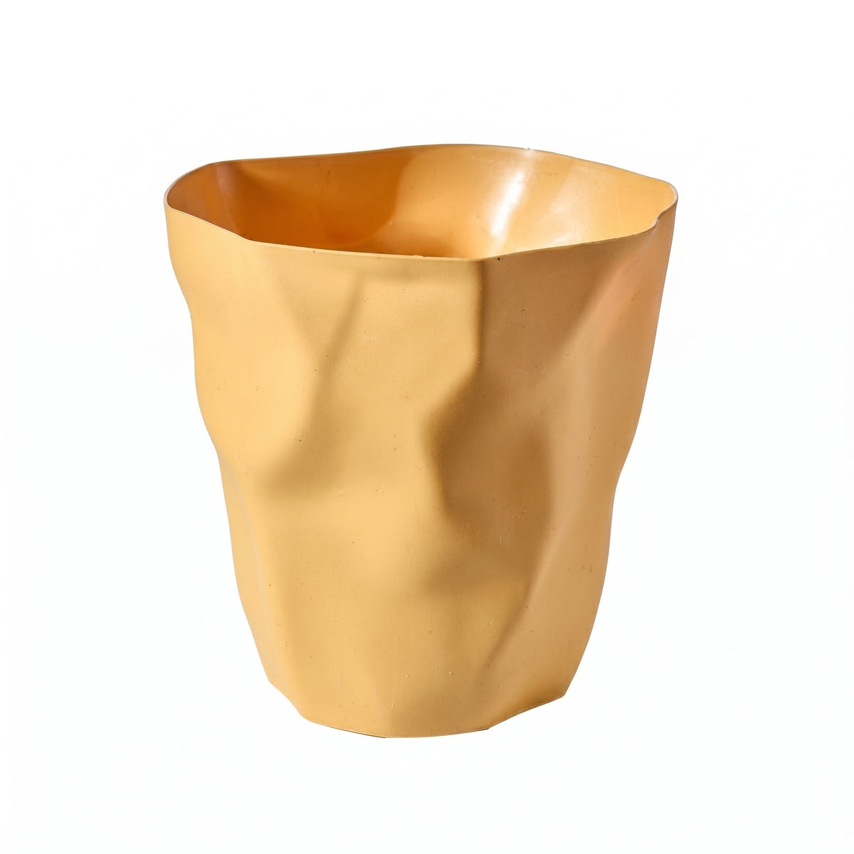 Virelle – Artistic Wastebasket - Wastebaskets - Yellow - Seravelle Home
