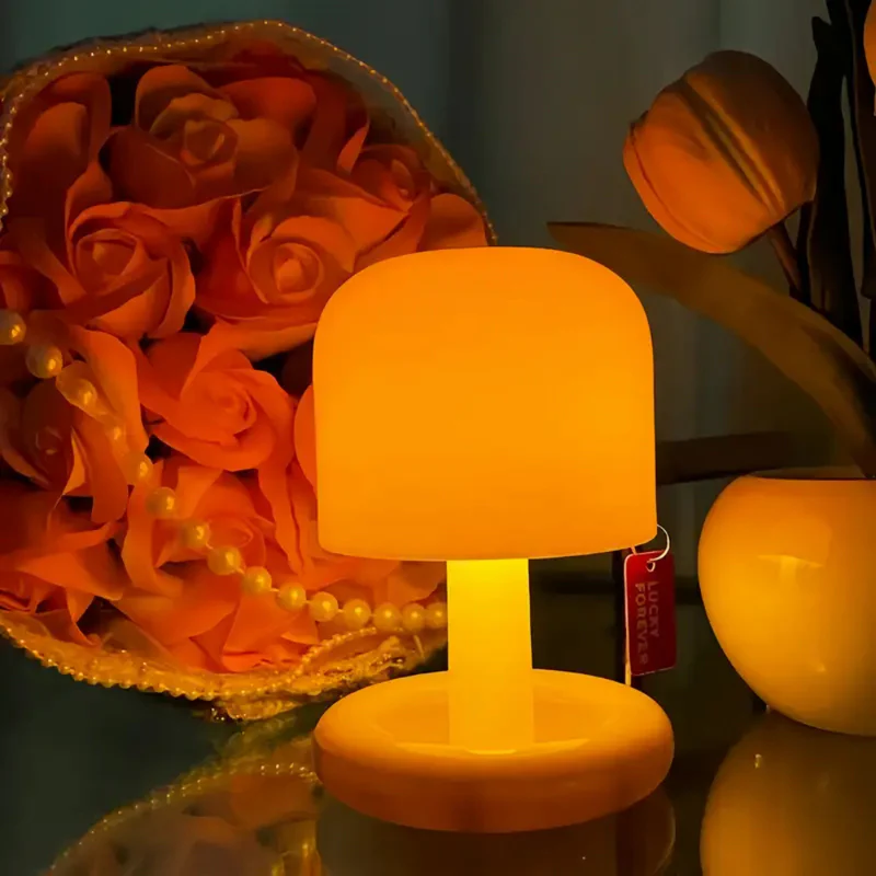 Mini LED Sunset Lamp with Warm Light and USB Connection