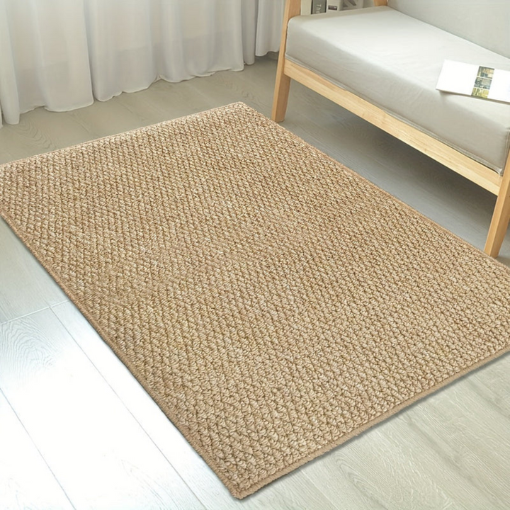 Structured Doormat with Non-Slip Design and Low Profile