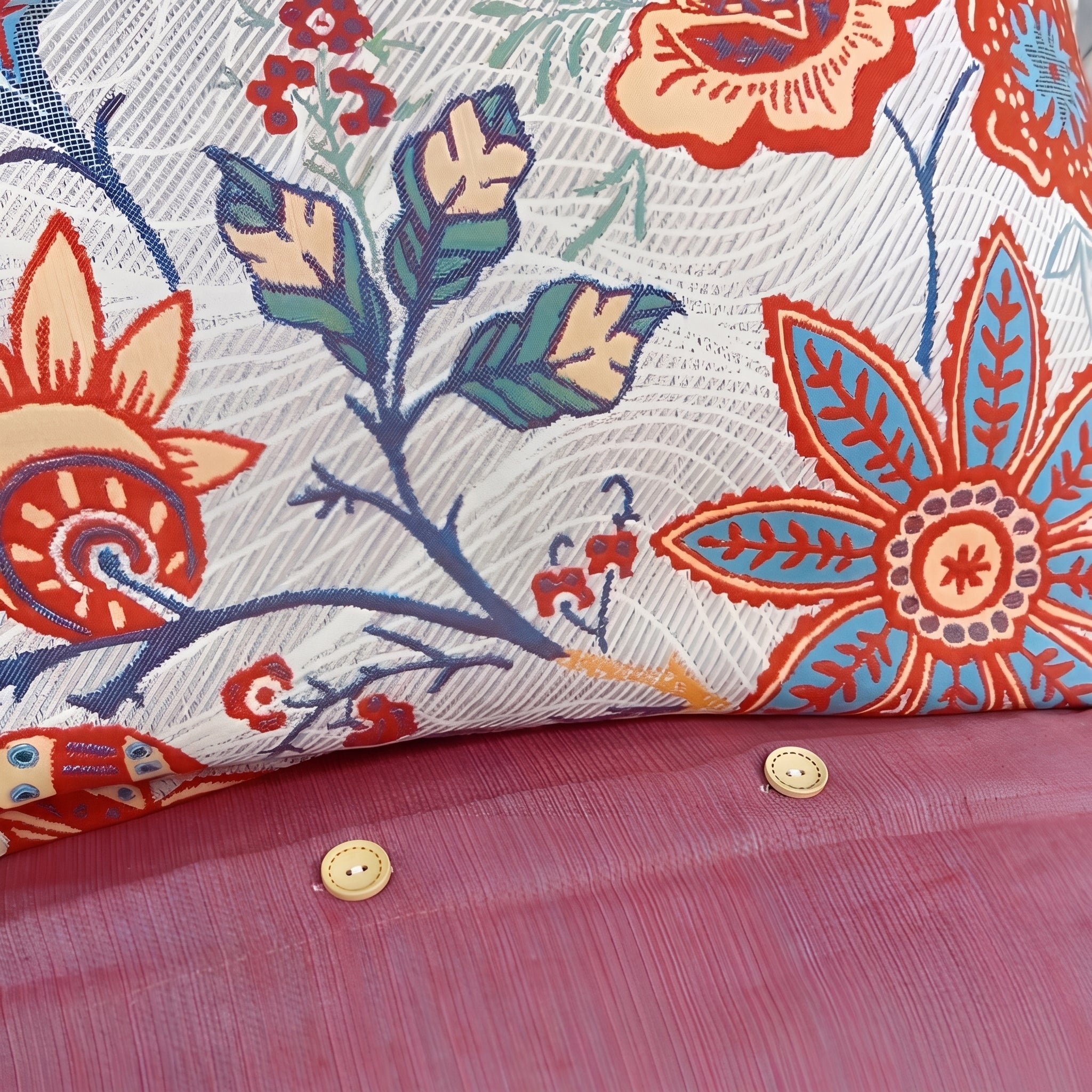2-Piece Floral Decorative Pillowcase For Bedroom And Living Area - Pillowcase - Seravelle Home
