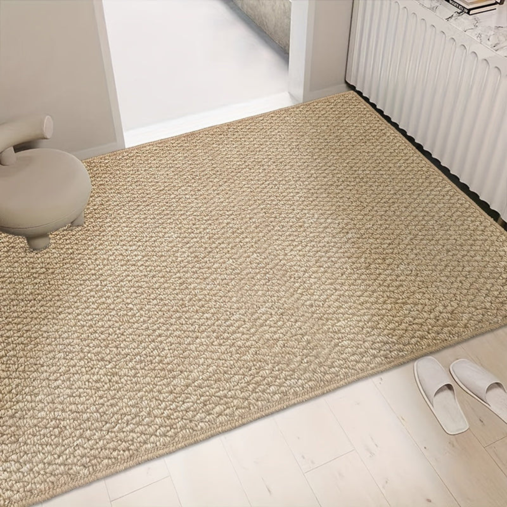 Structured Doormat with Non-Slip Design and Low Profile