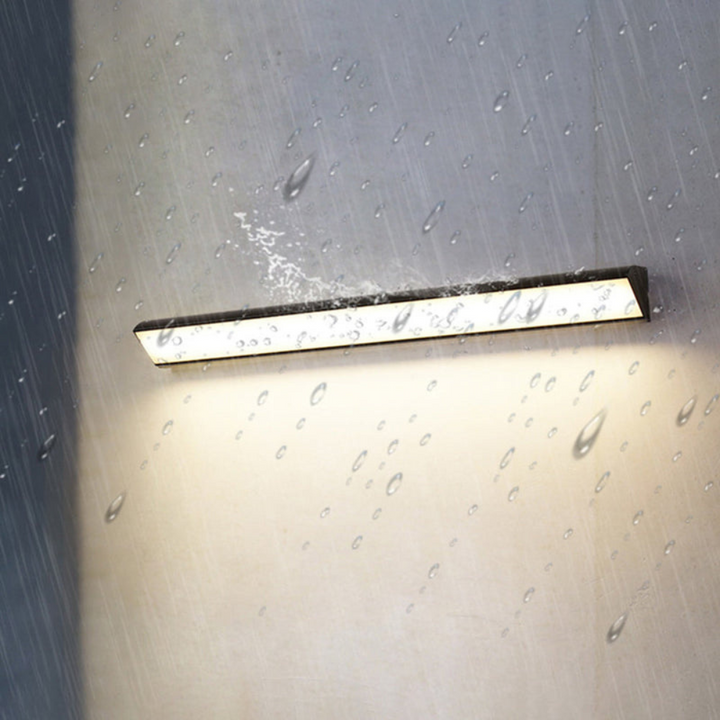 LED Wall Light Outdoor with Linear Design for Garden and Terrace