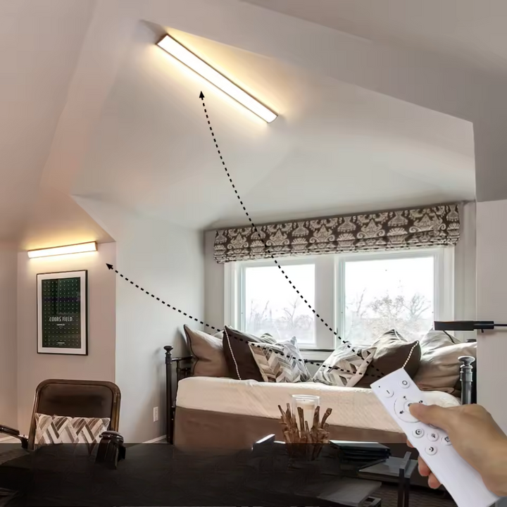 LED Wall Light Outdoor with Linear Design for Garden and Terrace