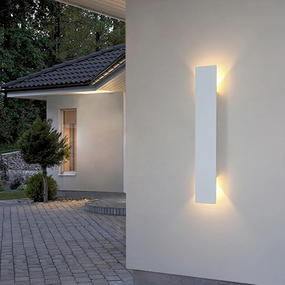 LED Wall Light Outdoor With Up and Down Light for Garden and Entrance