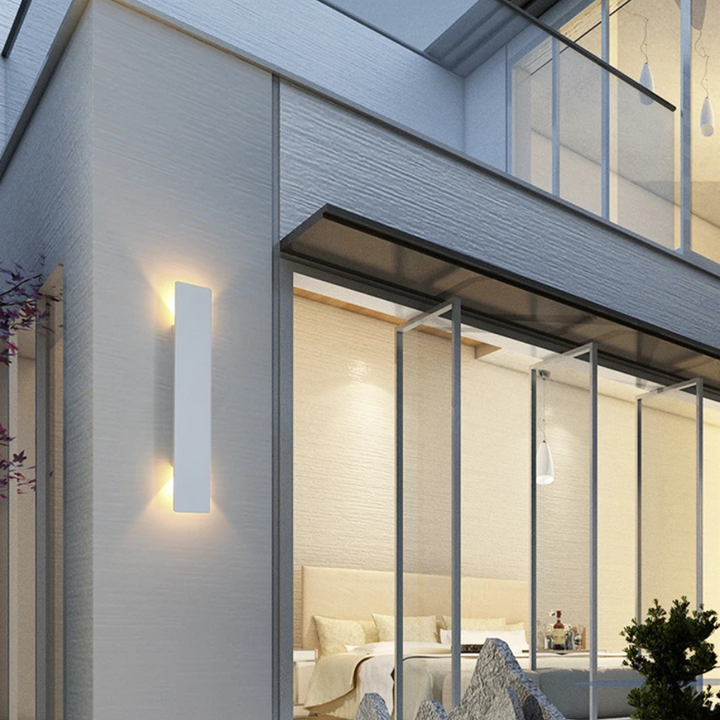 LED Wall Light Outdoor With Up and Down Light for Garden and Entrance