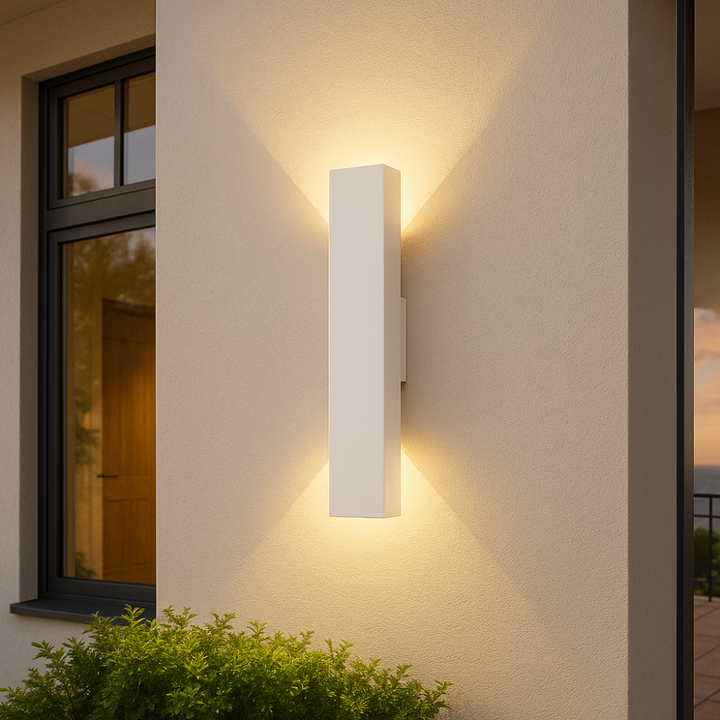 LED Wall Light Outdoor With Up and Down Light for Garden and Entrance