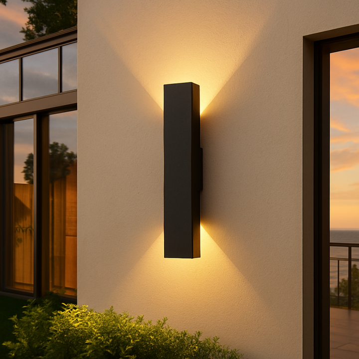 LED Wall Light Outdoor With Up and Down Light for Garden and Entrance