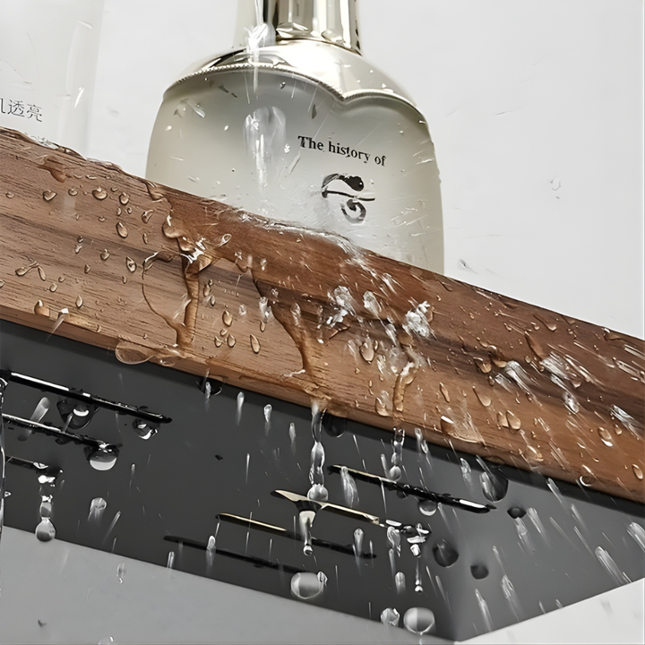 Wall Shelf Set Made of High-Quality Wood