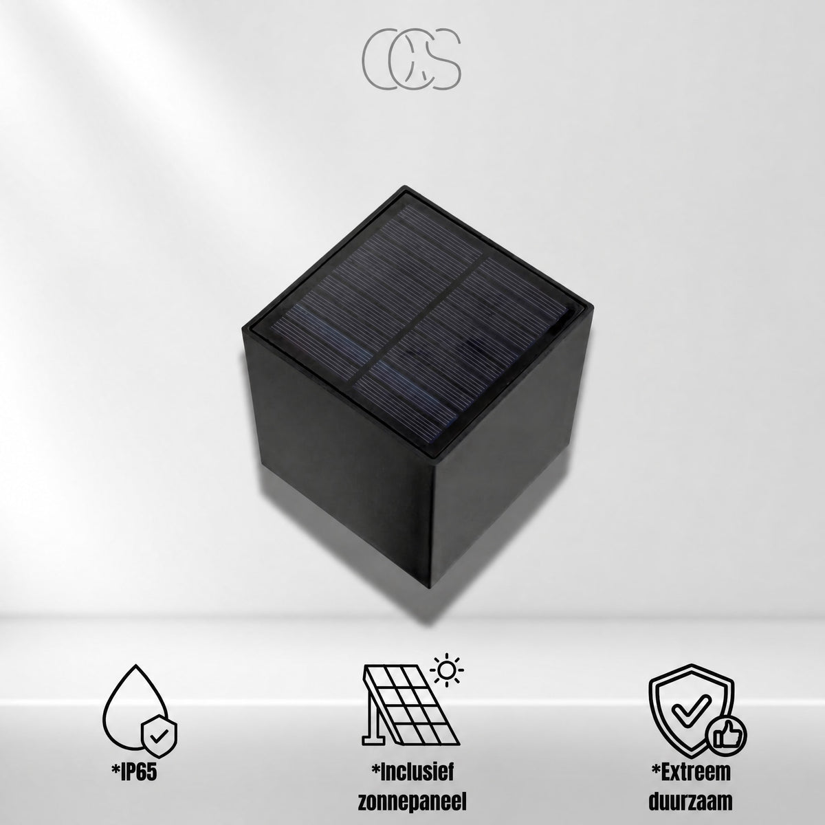 Solar LED Wall Light Wireless Garden Wall Lamp