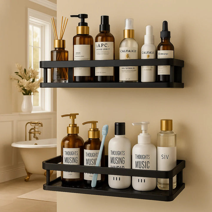 Eloise - Modern Wall Shower Shelf for Bathroom