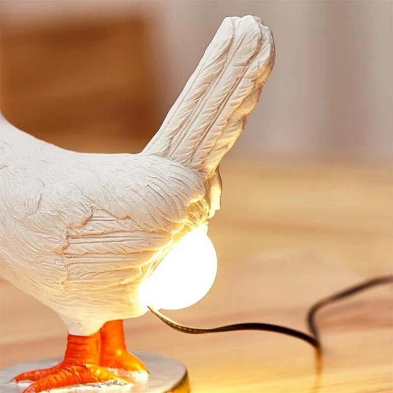 LED Chicken Lamp with Realistic Design