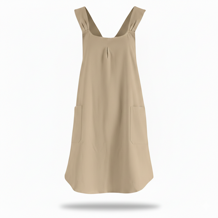 Apron Dress with Cross Back for Kitchen and Garden