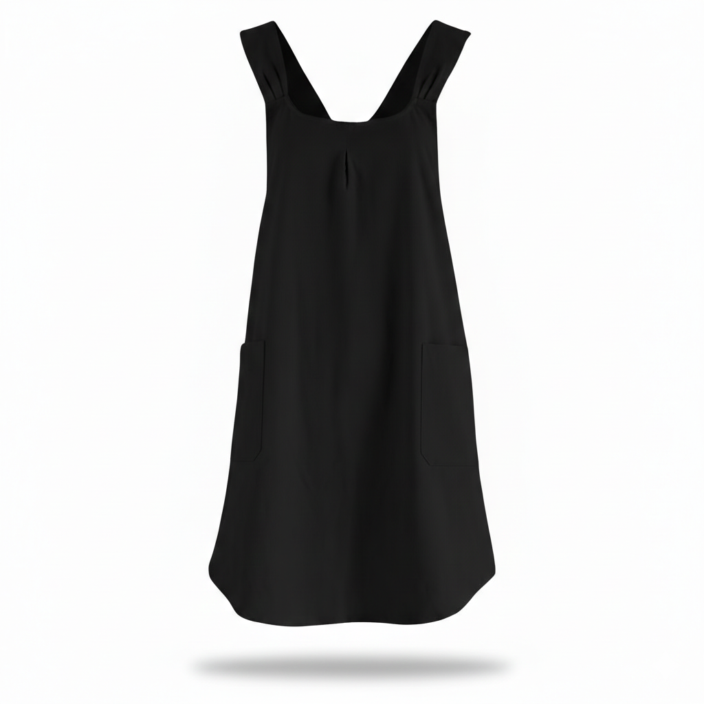 Apron Dress with Cross Back for Kitchen and Garden