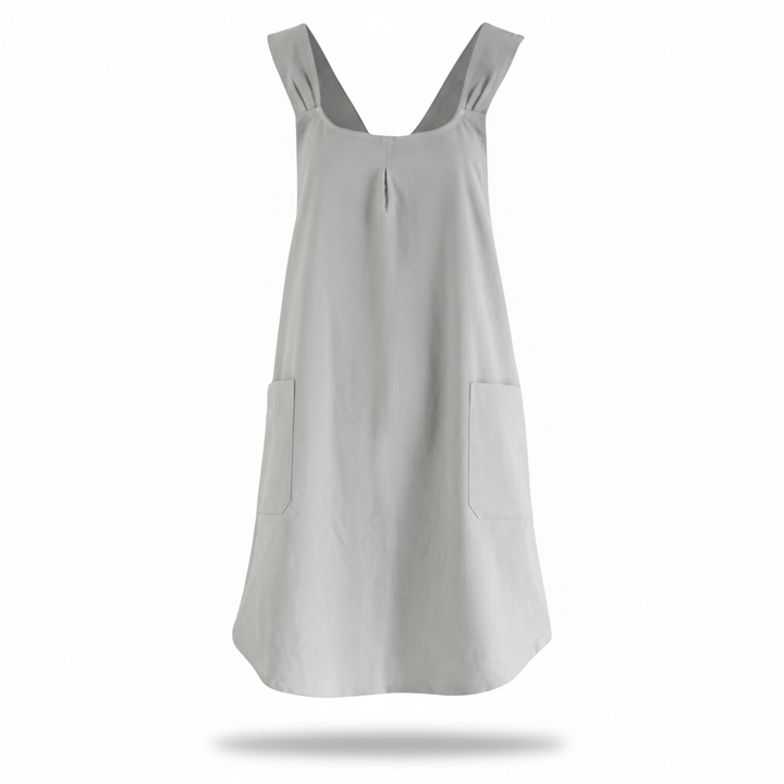 Apron Dress with Cross Back for Kitchen and Garden