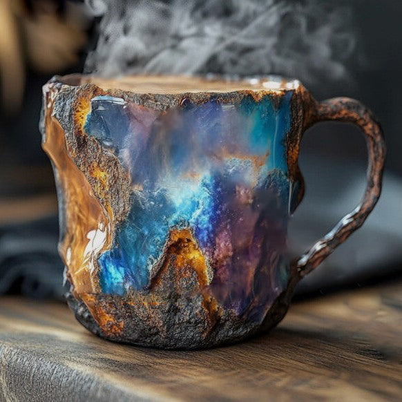 Lina - Handmade Mug with Insulation and Microwave Safe