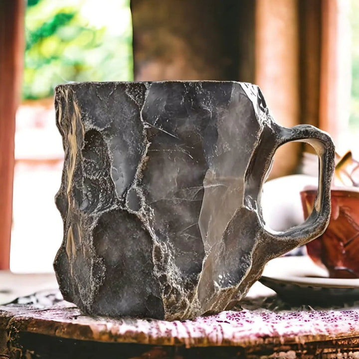 Lina - Handmade Mug with Insulation and Microwave Safe