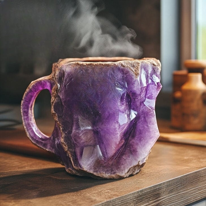Lina - Handmade Mug with Insulation and Microwave Safe
