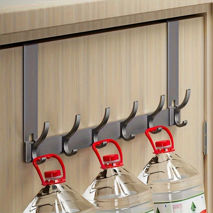 Coat Rack with Hooks for Space-Saving Installation