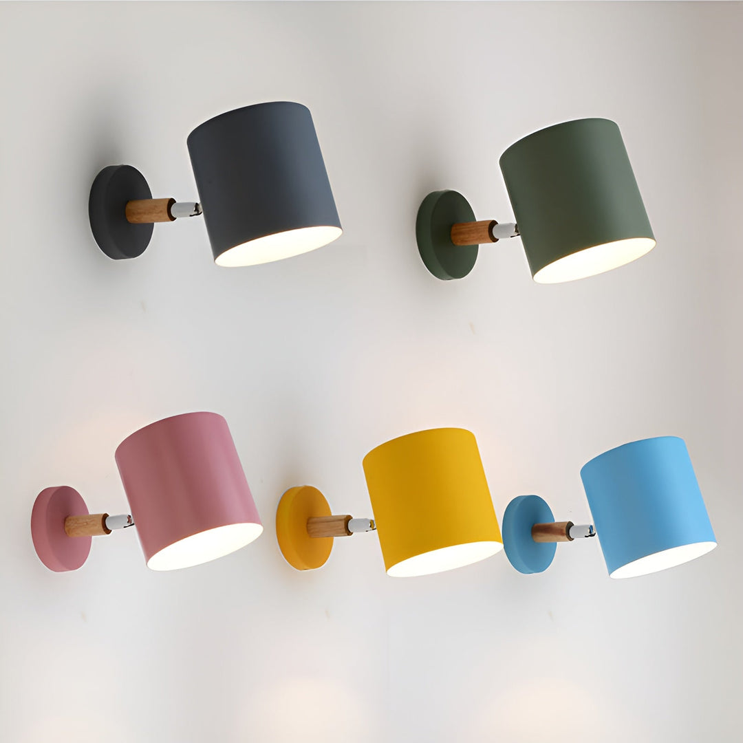 Modern LED Wall Lamp with Adjustable Shade
