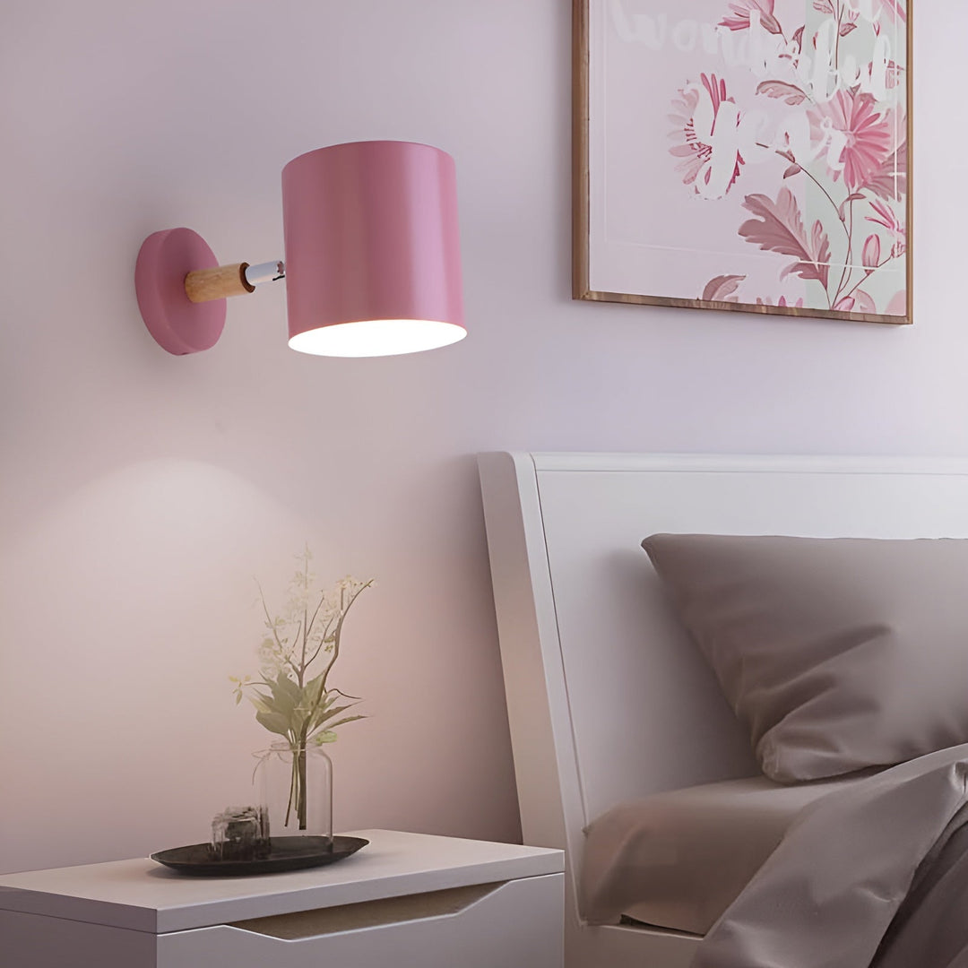 Modern LED Wall Lamp with Adjustable Shade