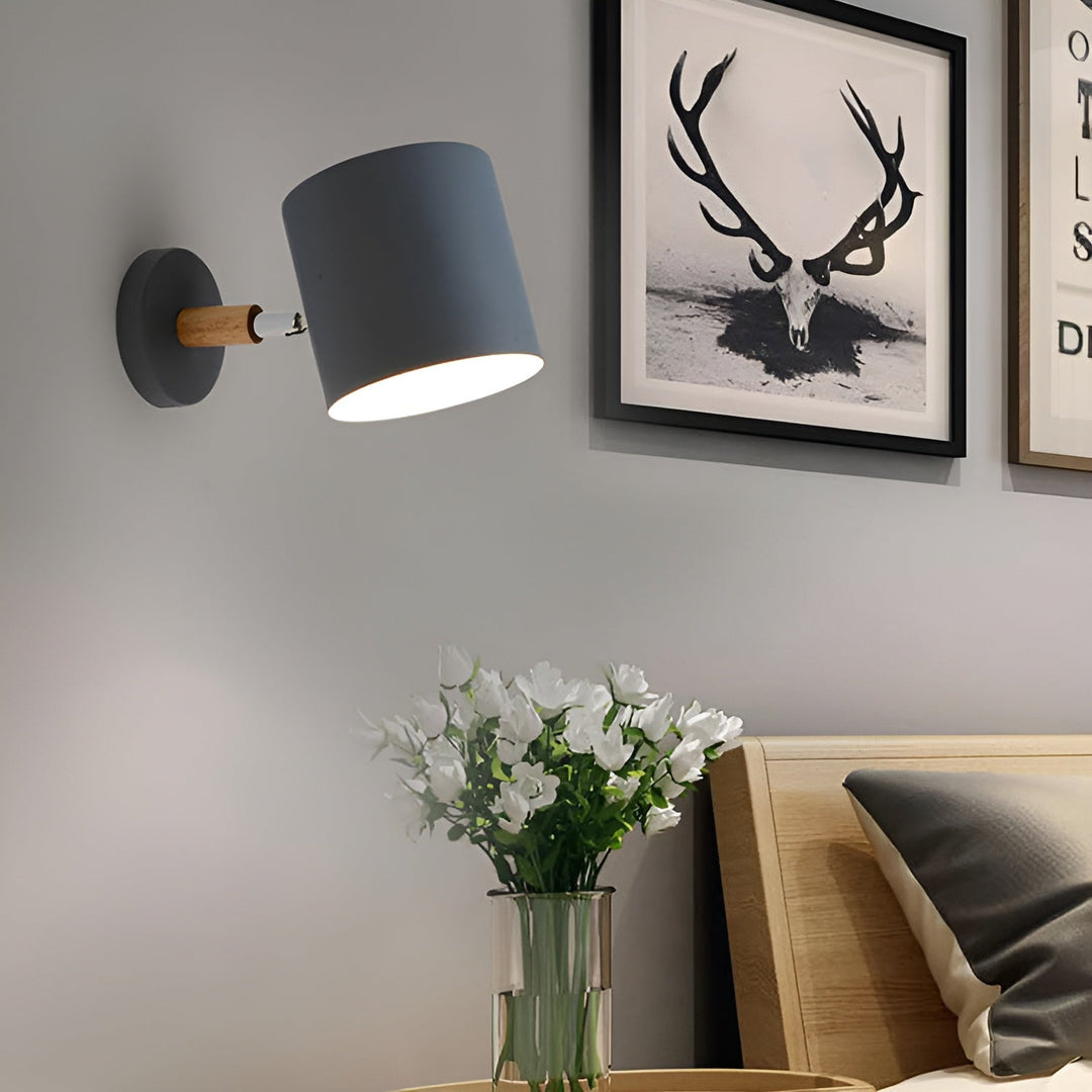 Modern LED Wall Lamp with Adjustable Shade