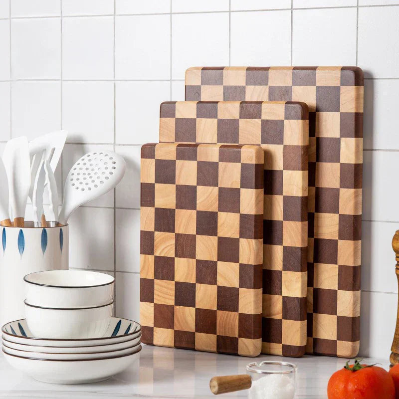 Classic Cutting Board Set with Non-Slip Design