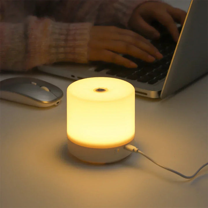 Compact LED Night Light with Touch Control
