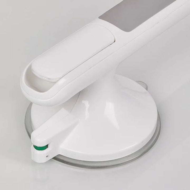 Shower Grip with Suction Power and Integrated Safety Indicators