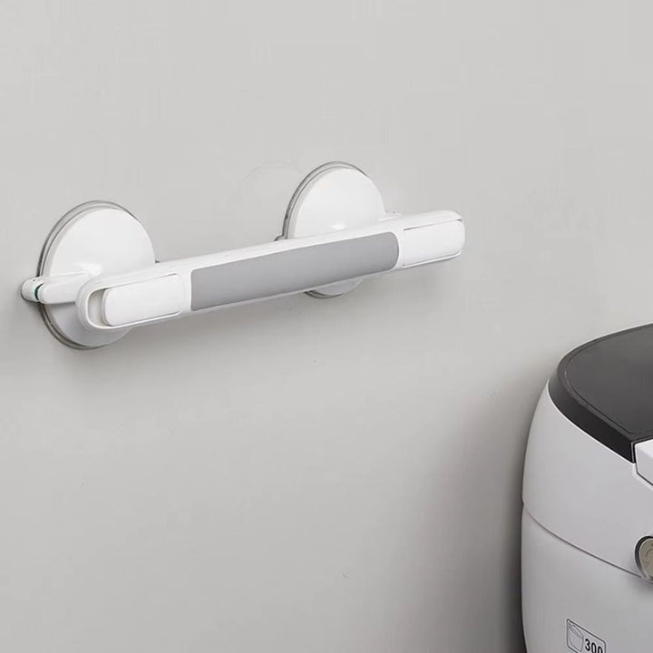Shower Grip with Suction Power and Integrated Safety Indicators