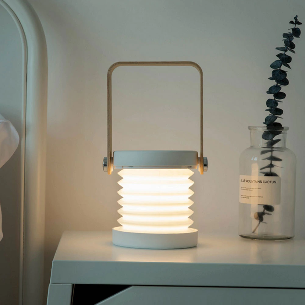 Table Lamp with Foldable Design