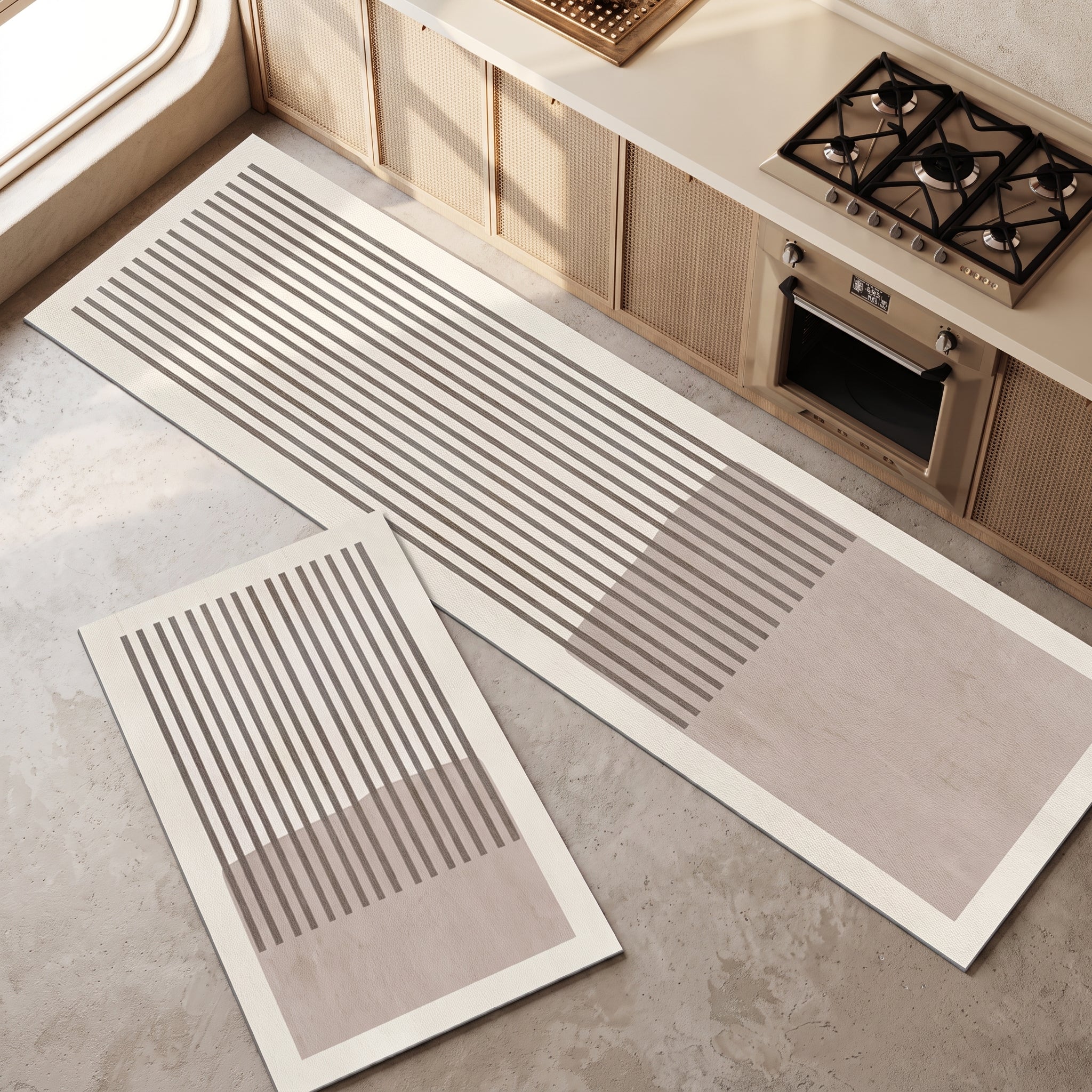 Non-Slip Absorbent Stripe Kitchen Floor Runner