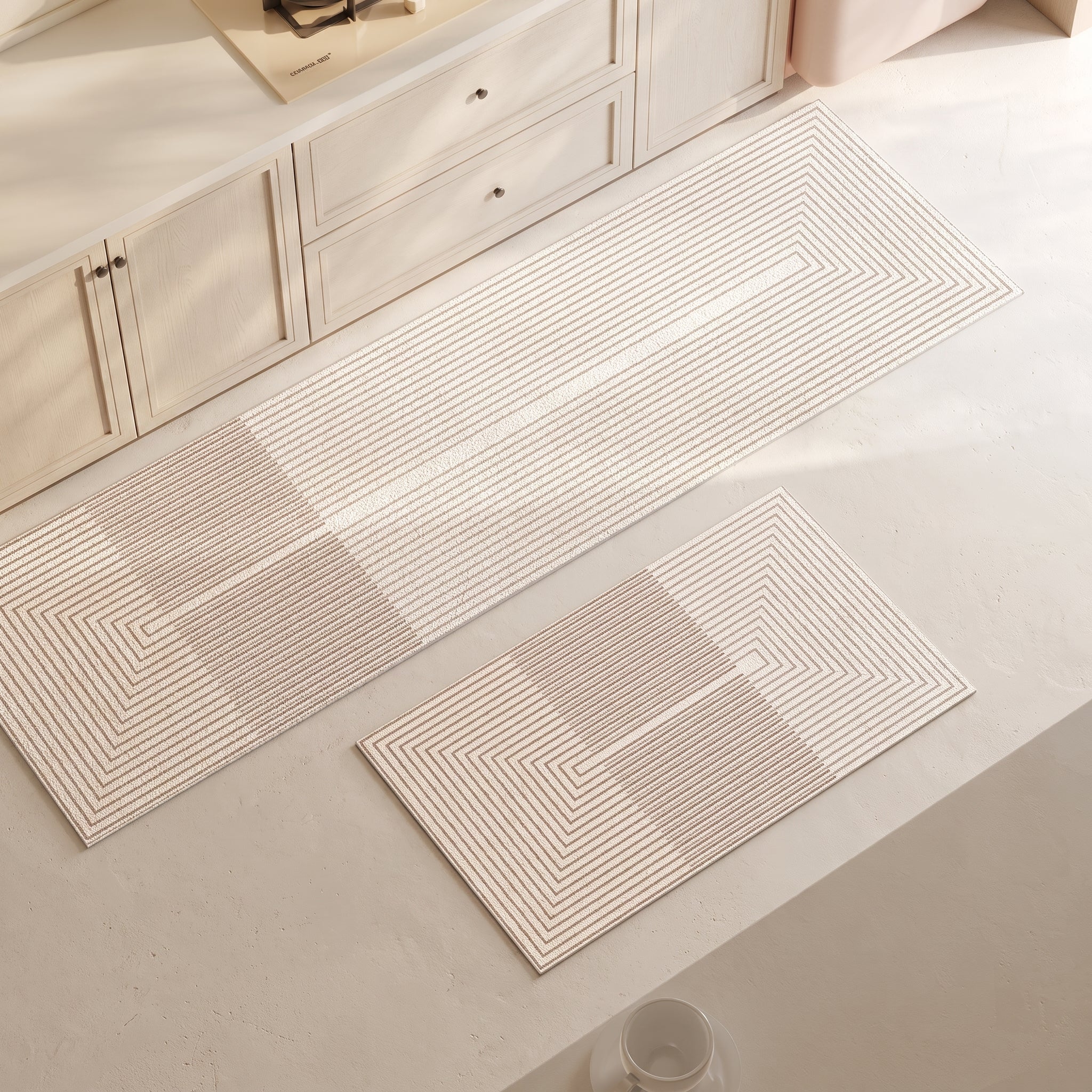 Non-Slip Absorbent Stripe Kitchen Floor Runner