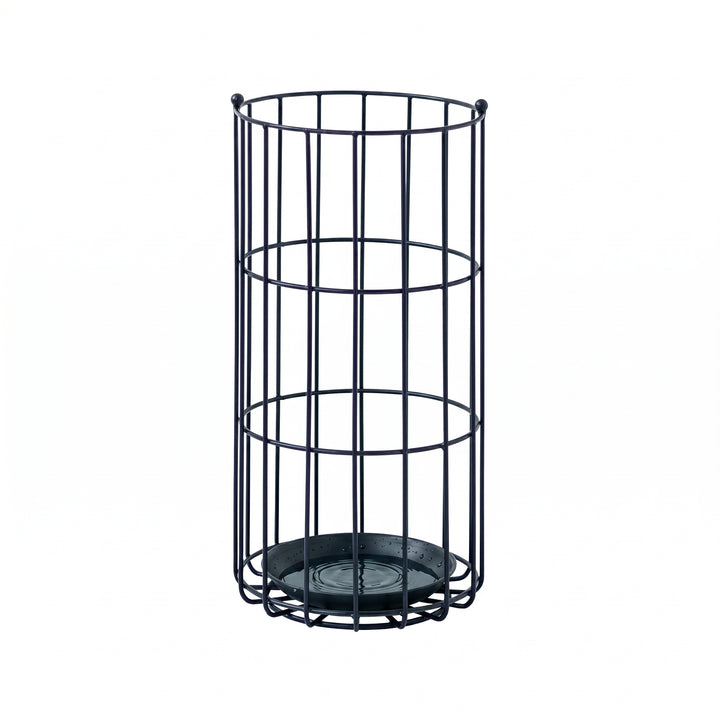 Stainless Steel Umbrella Stand with Open Cage Frame