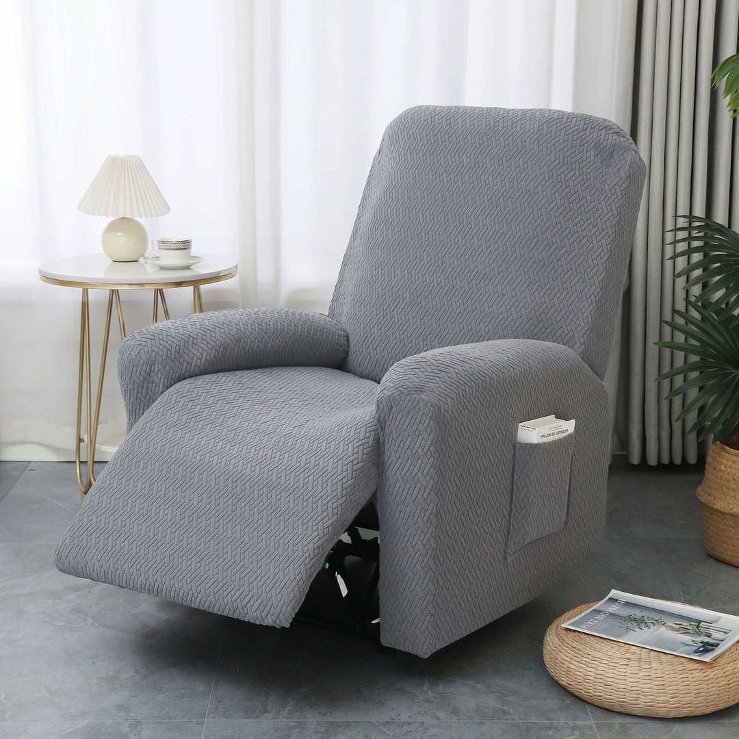 Stretch Recliner Cover for Chairs with Soft Texture