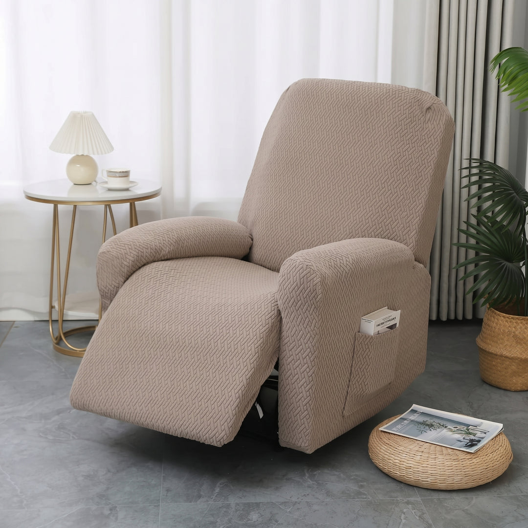 Stretch Recliner Cover for Chairs with Soft Texture