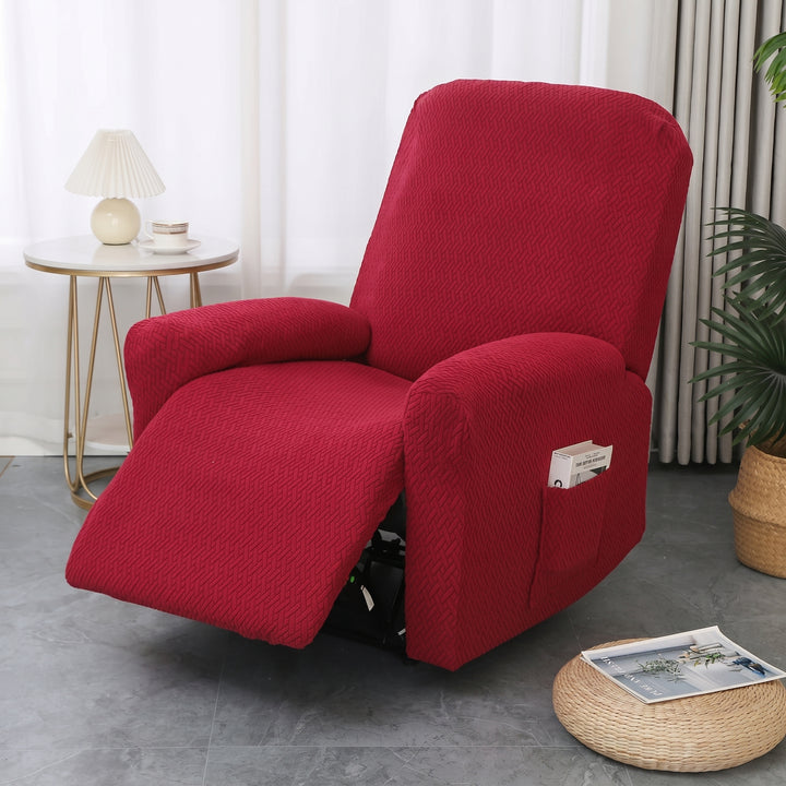 Stretch Recliner Cover for Chairs with Soft Texture