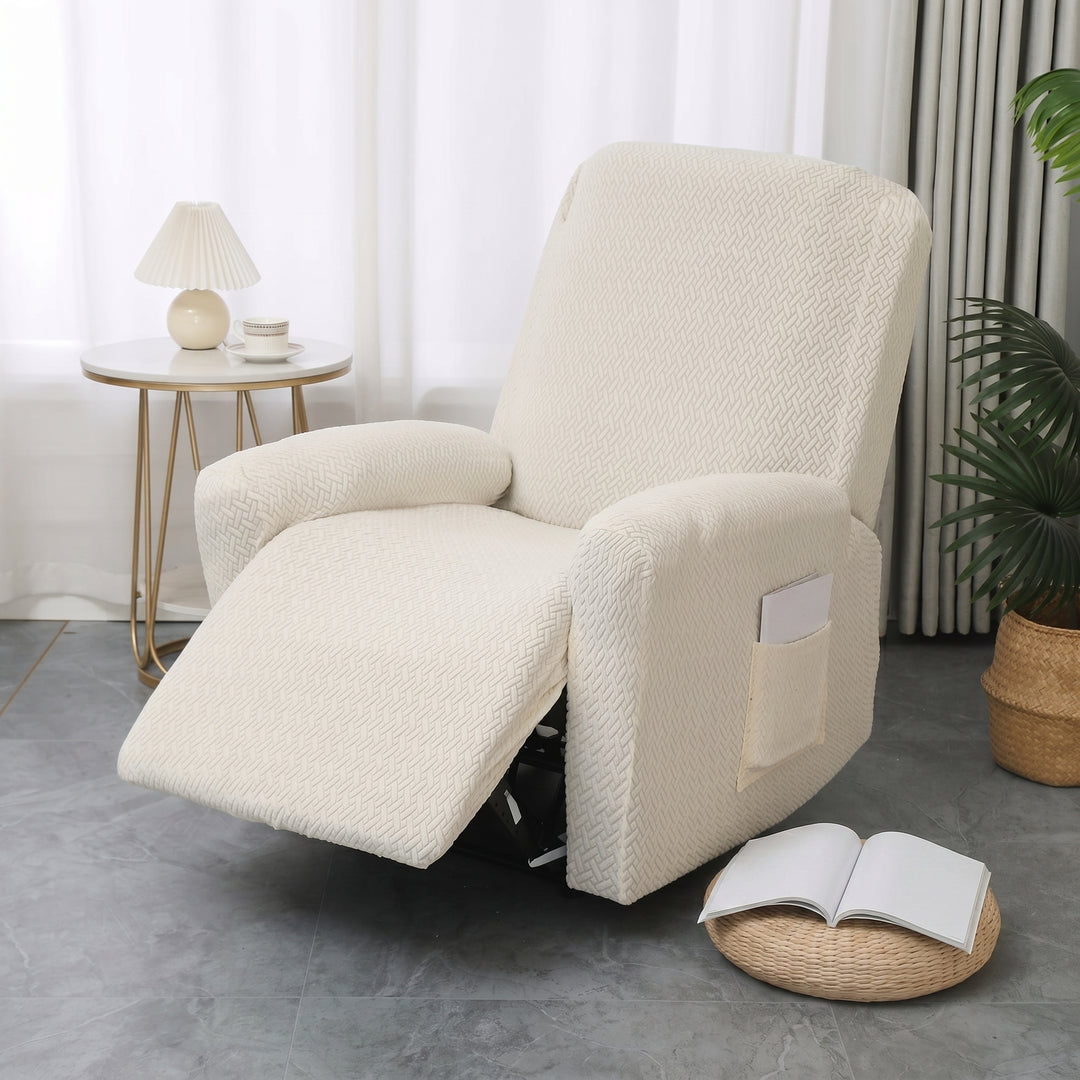 Stretch Recliner Cover for Chairs with Soft Texture