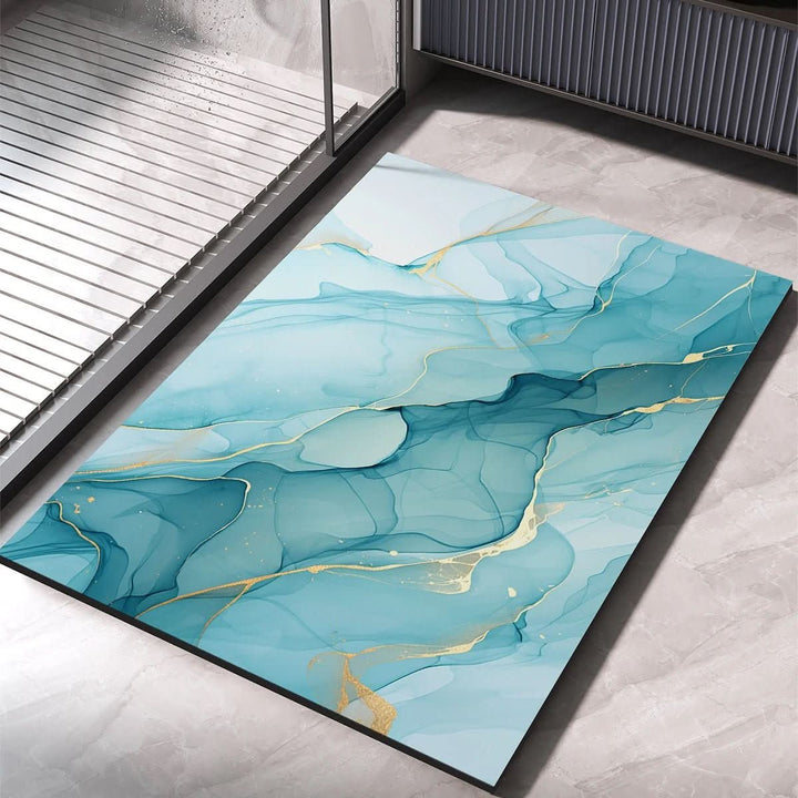 Absorbent & Non - Slip Bathroom Mat - Bath Mat - 5 - Seravelle Home