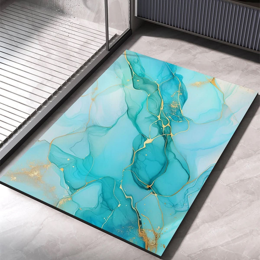 Absorbent & Non - Slip Bathroom Mat - Bath Mat - 4 - Seravelle Home