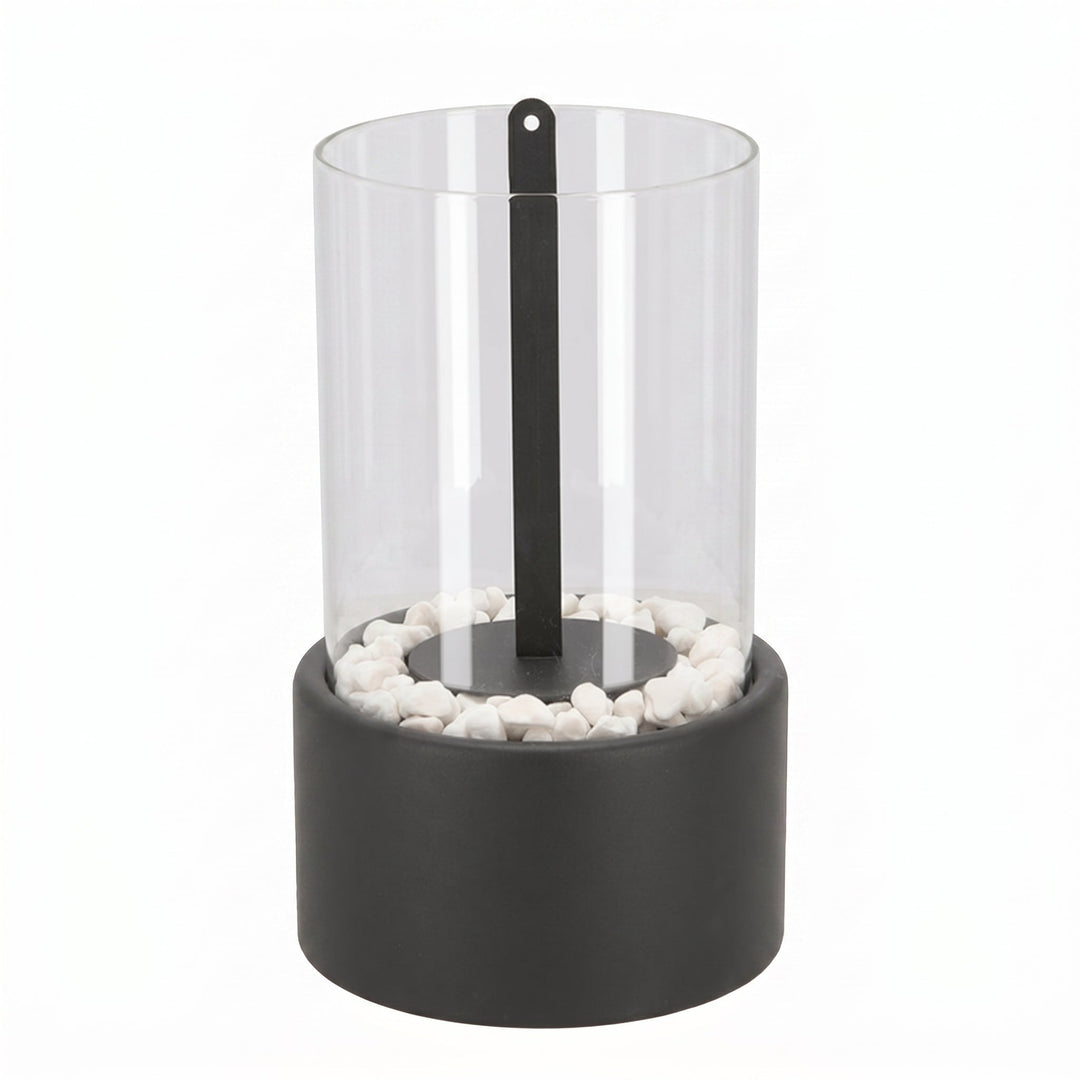 Atmospheric Oil Lamp for Cozy Living Spaces - Table Lamp - Black - Seravelle Home