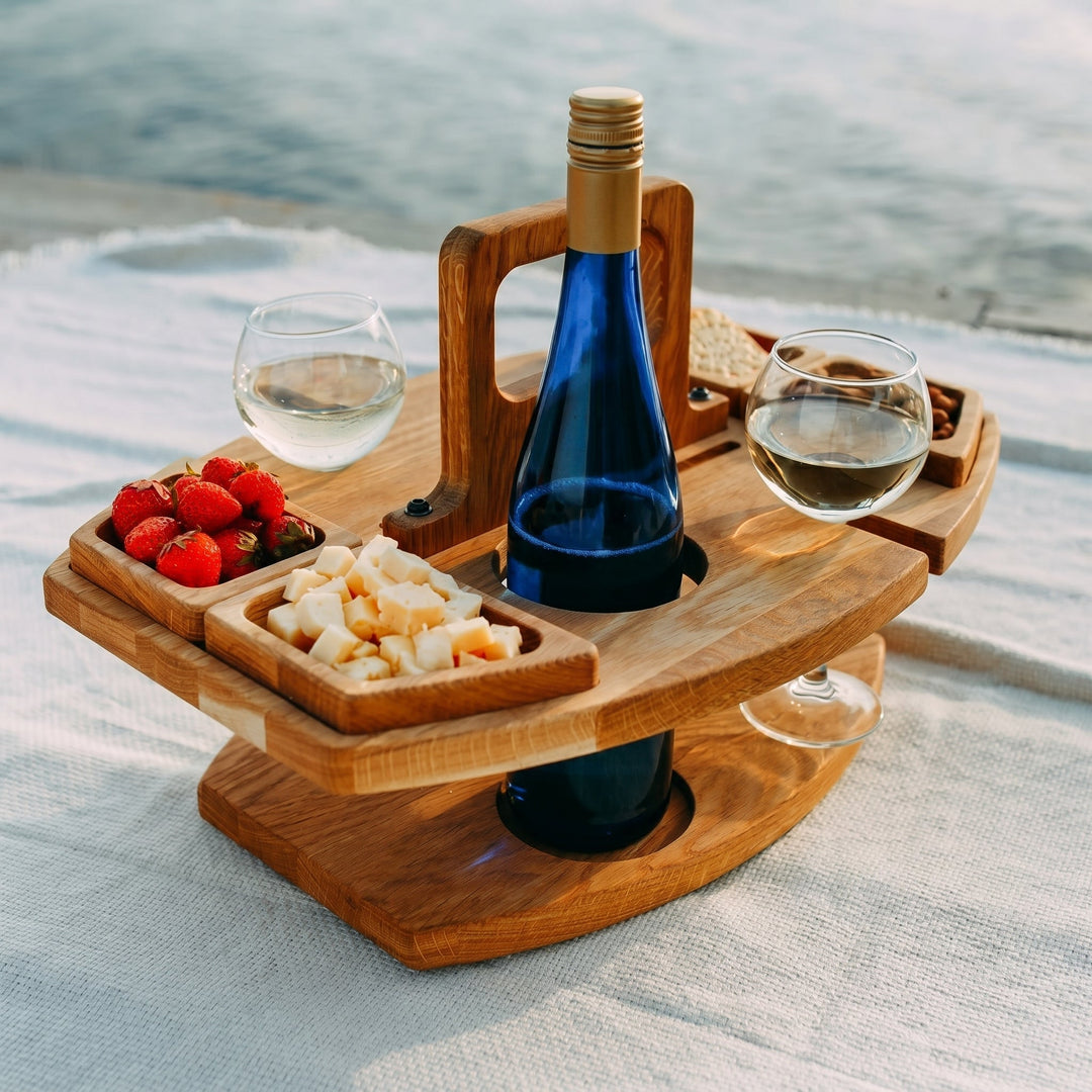 Caddy – Wine & Aperitif Table for Outdoor Use - Aperitif Table - Seravelle Home