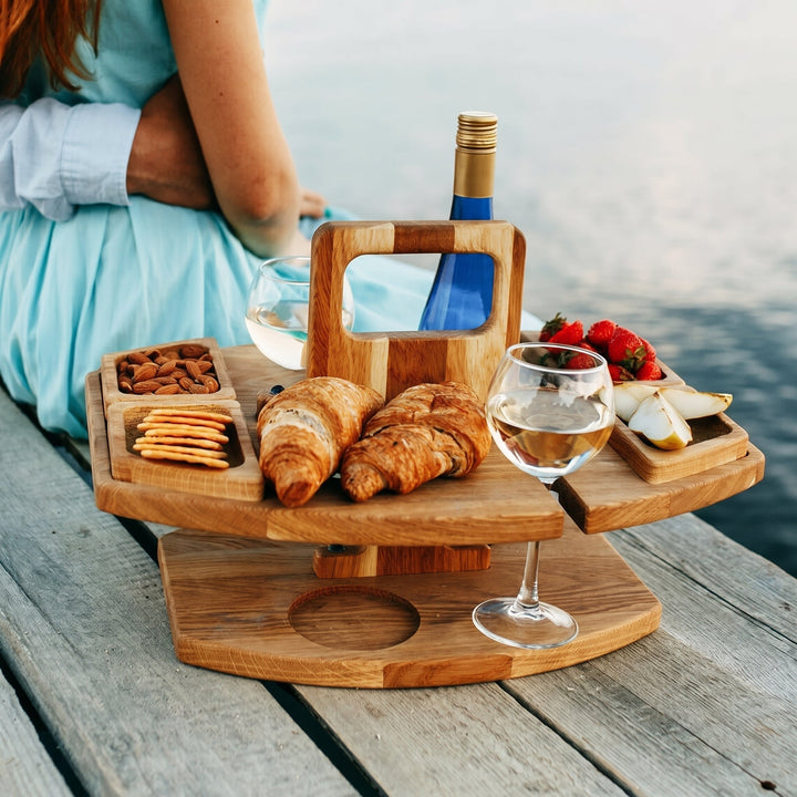 Caddy – Wine & Aperitif Table for Outdoor Use - Aperitif Table - Seravelle Home