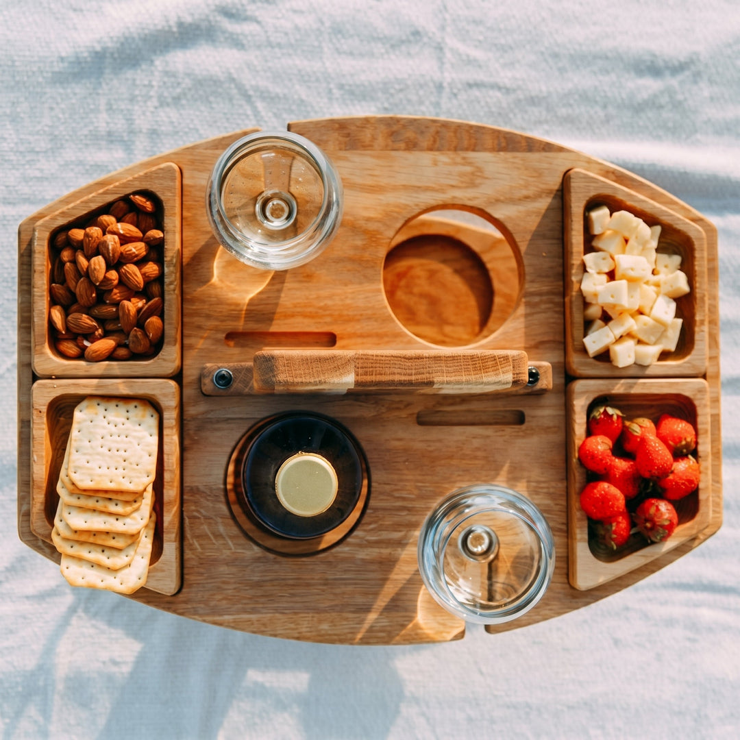 Caddy – Wine & Aperitif Table for Outdoor Use - Aperitif Table - Seravelle Home